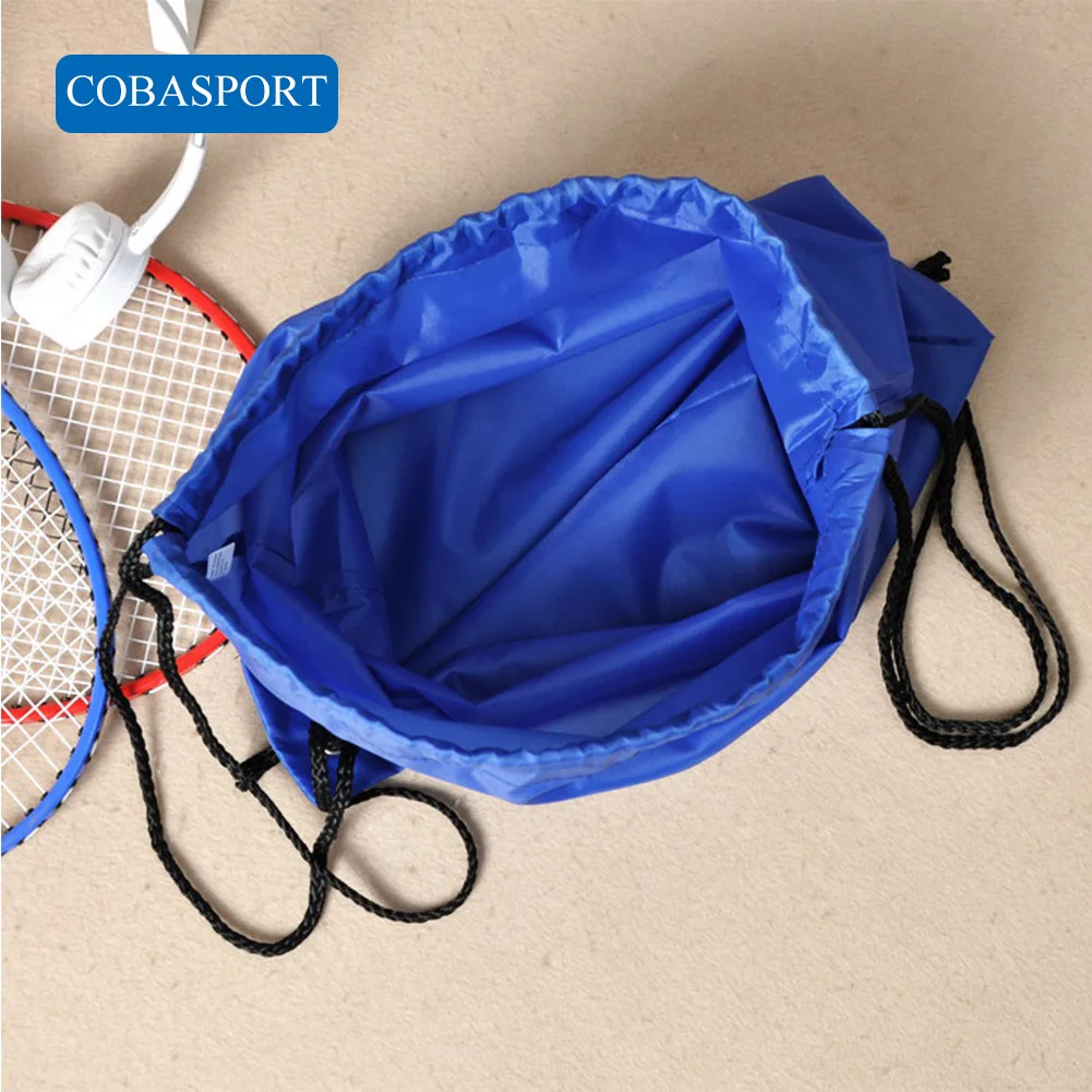 COBASPORT Водонепроницаемый двойной сумка Drawstring Оксфорд рюкзак для обуви одежда