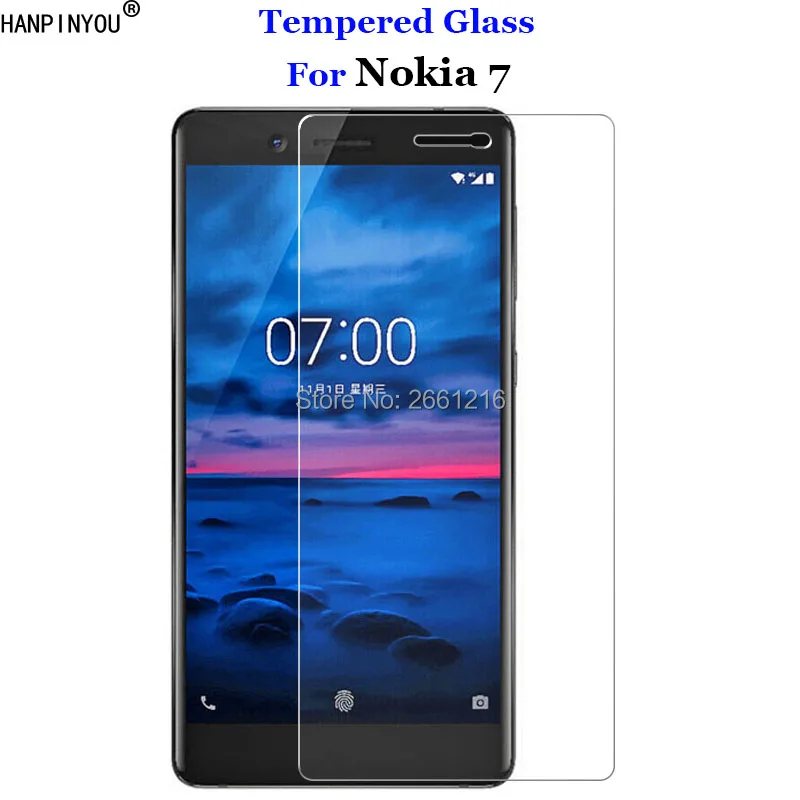 

For Nokia 7 Tempered Glass 9H 2.5D Premium Screen Protector Film For Nokia7 2017 Android Phone 5.2"