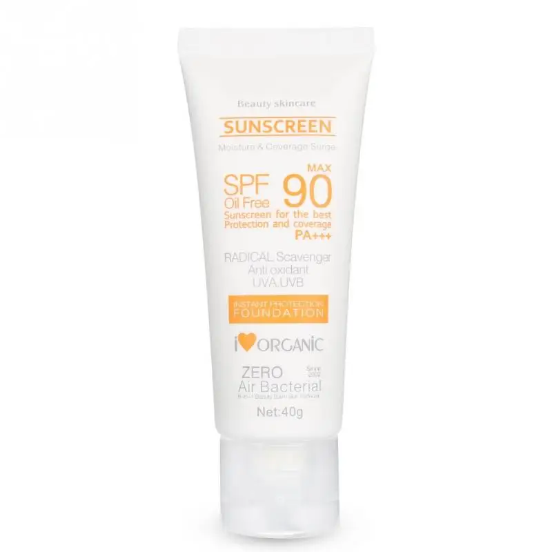 SPF90 + Солнцезащитный УФ излучение защита от солнца увлажняющий отбеливающий