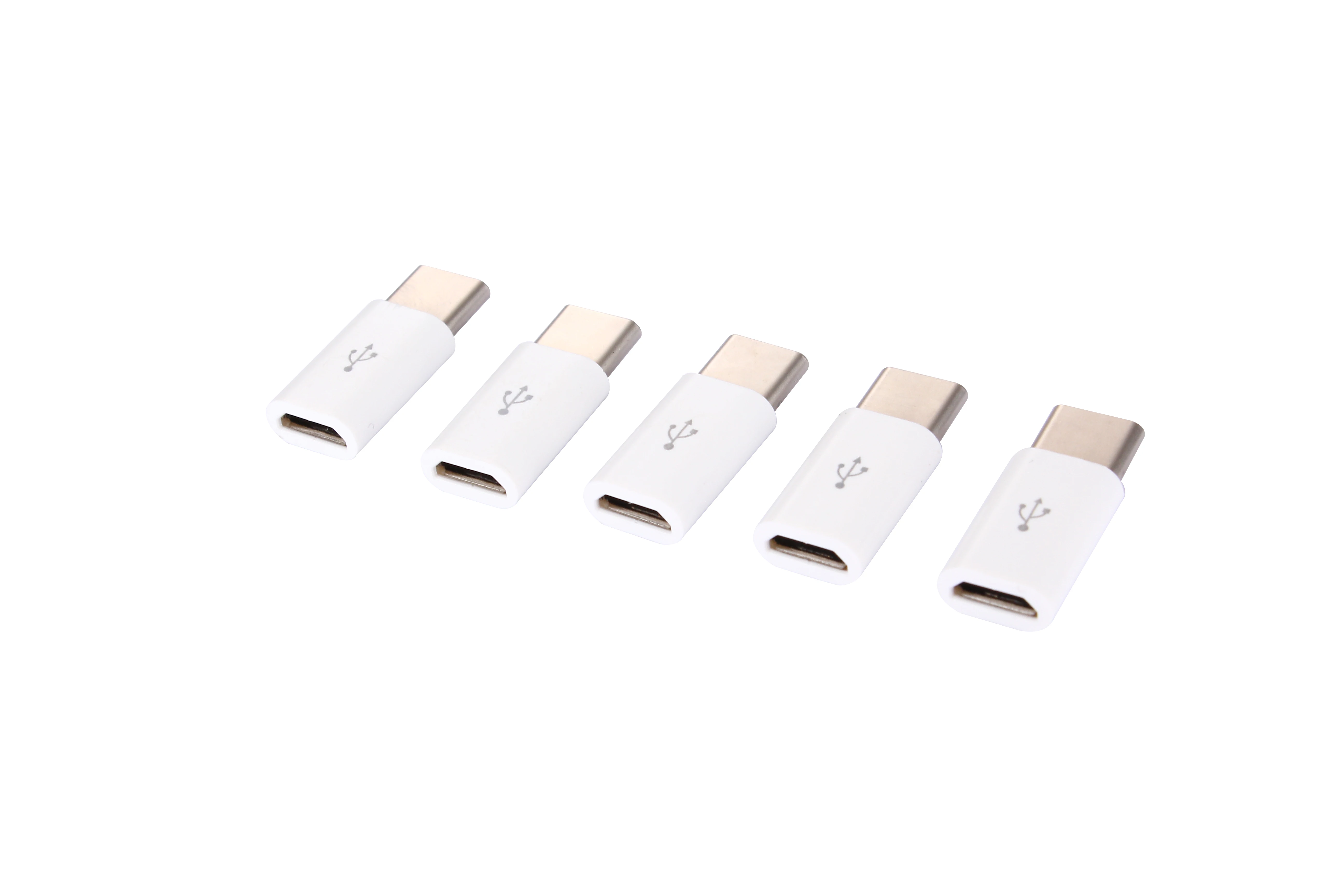 USB кабель 3 1 Type C OTG с разъемом папа на Micro мама для передачи данных адаптером V8