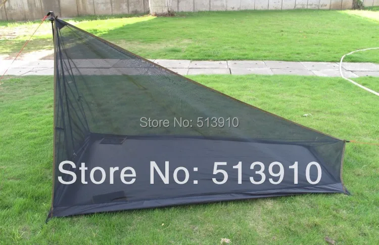 Сверхлегкий вес 592 граммов! Трапециевидная одинарная фотопалатка на 1 2 человек/Летняя Москитная палатка