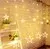 12 Star138LED Window Curtain Decoration Lights for Christmas Wedding Party Home Patio Lawn Warm White |