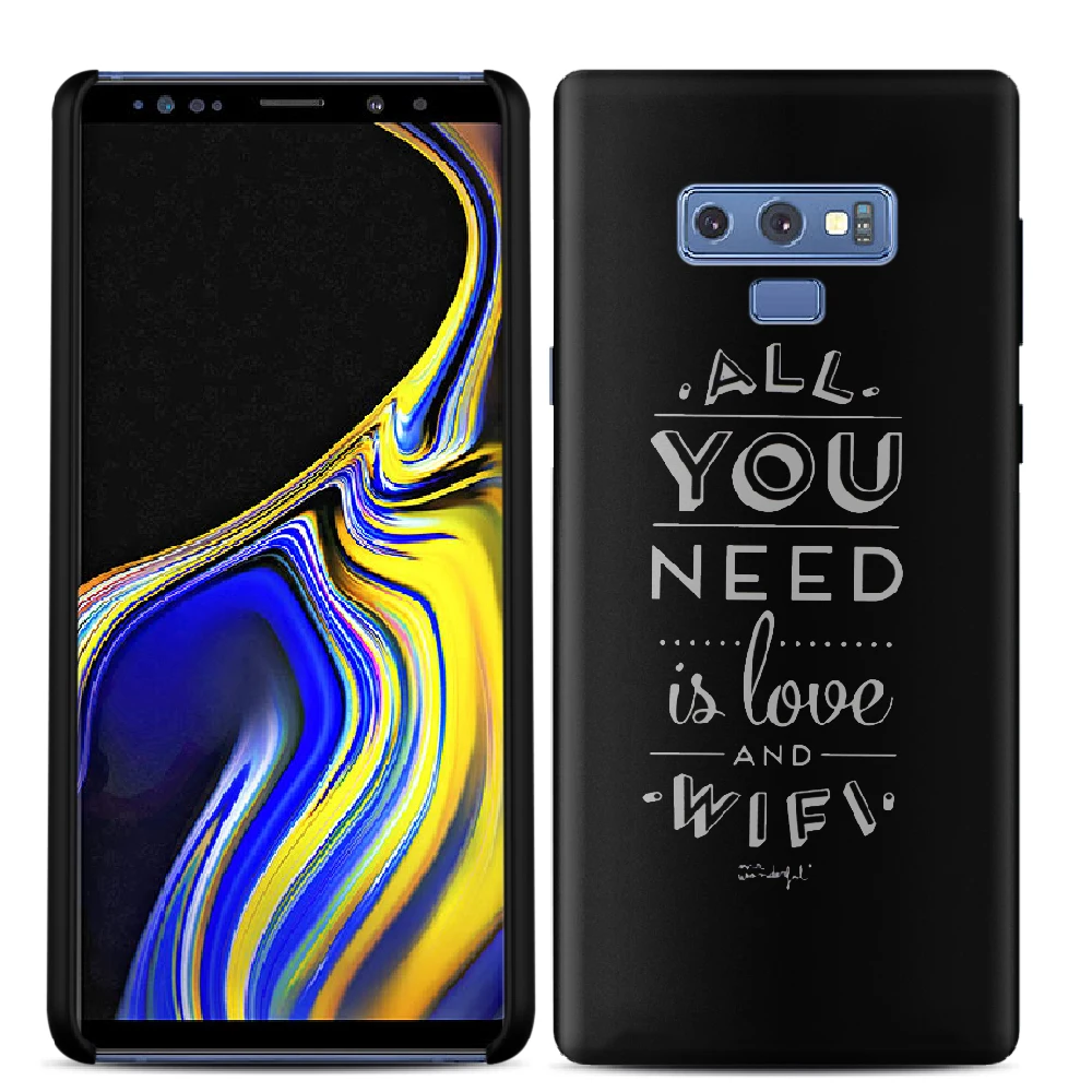 Чехол для Samsung Galaxy Note 9 сверхтонкий матовый противоударный | Мобильные телефоны и