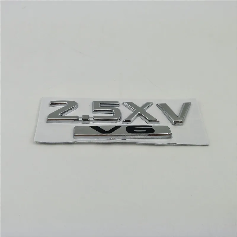 For Nissan Teana 2.5XV 250XL V6 Emblem Number Letters Rear Trunk Displacement Logo Car Styling Accessories | Автомобили и