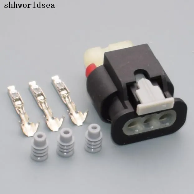 

shhworldsea 2/5/30/100set 3p 1.2 mm engine connector for toyota 1488991-6
