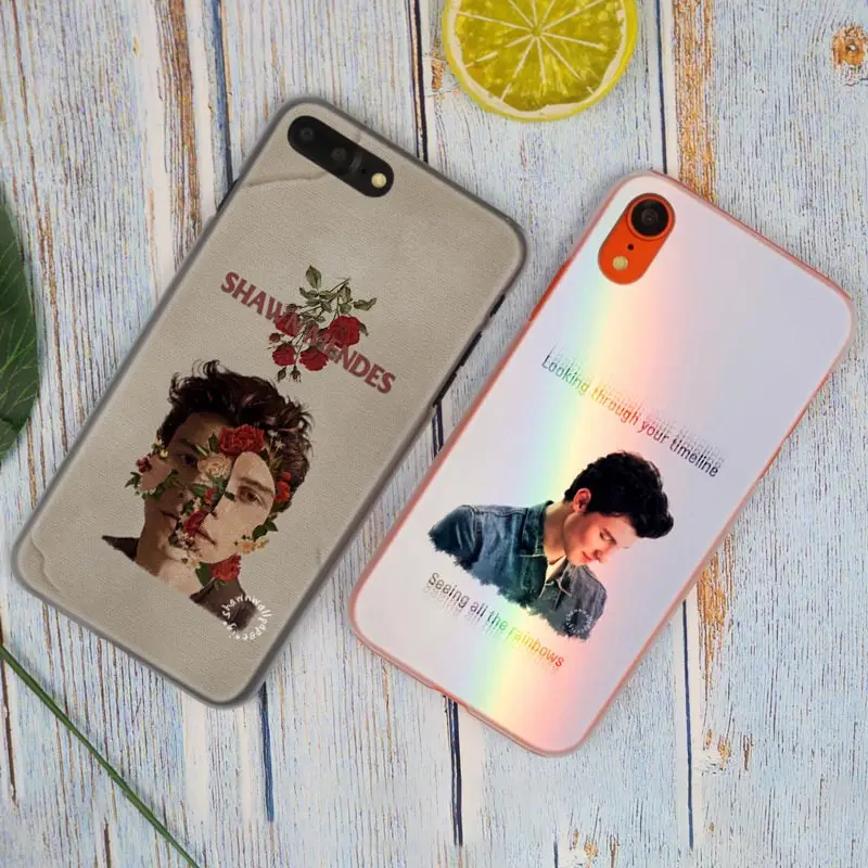 Binful Shawn Mendes 98 Горячая Мода Прозрачный жесткий чехол для телефона с рисунком в виде