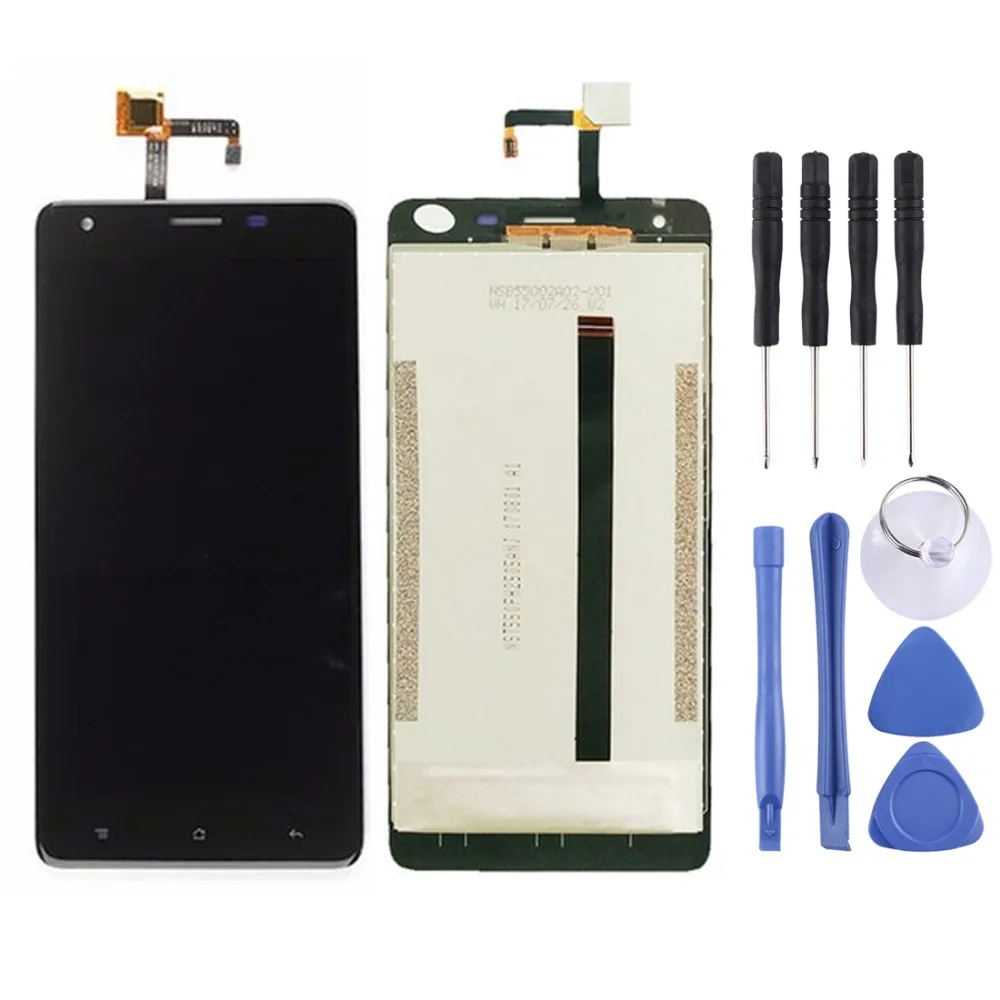 Для Oukitel K6000 Pro LCD дисплей кодирующий преобразователь сенсорного экрана в сборе lcd s