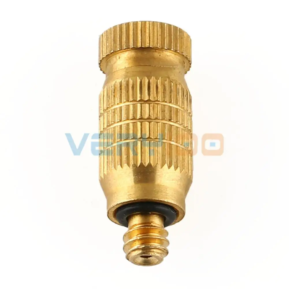 

High Quality 10pcs High Pressure Brass Fog Mist Nozzle Fogging Spray Head 10/24 Male Threaded 0.1/0.15/0.2/0.3/0.4/0.5mm