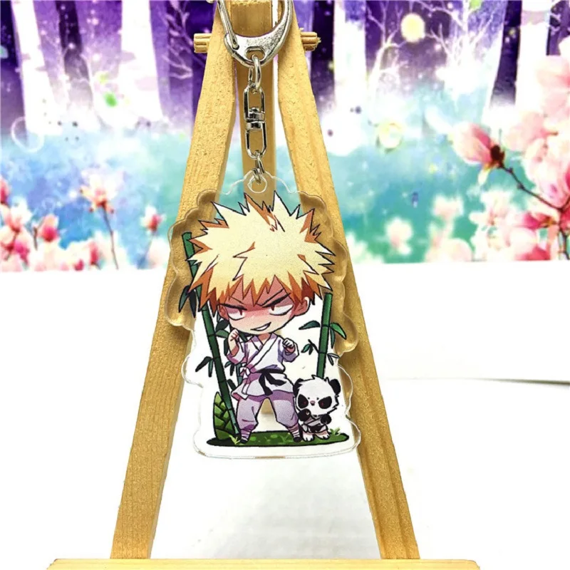 My Hero Academia Double Sided Clear Keychain Boku no Hero Academia Key Chain Hot Sale Anime Key Ring CE0511/5