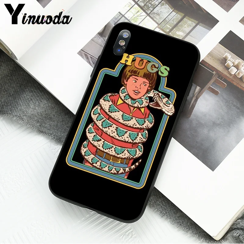 Yinuoda Humor 70s произведение искусства Стивен Родос дизайн телефона чехол для Apple iPhone 8 7 6 6S Plus X XS MAX 5 5S SE XR мобильных телефонов - Цвет: A15