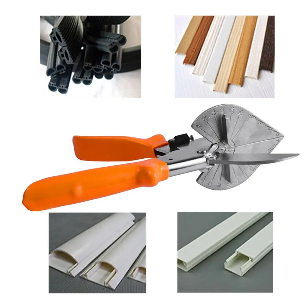 Multi-function Adjustable Angle Shear U-shaped Edge Banding Scissors Trunking Woodworking Shears | Инструменты