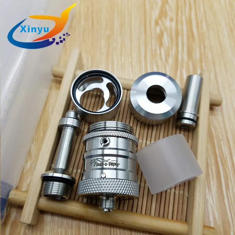 Новейший испаритель Flash e V4.5 RTA емкость 6 мл атомайзер из нержавеющей стали 316