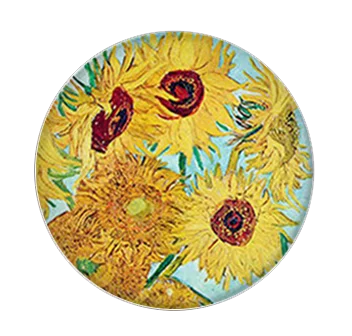 5pcs16mm20mm25mmVan Gogh картина Звездная ночь Винсента ручной работы фото стеклянный капельный стиль Кабошоны Ювелирные изделия Аксессуары