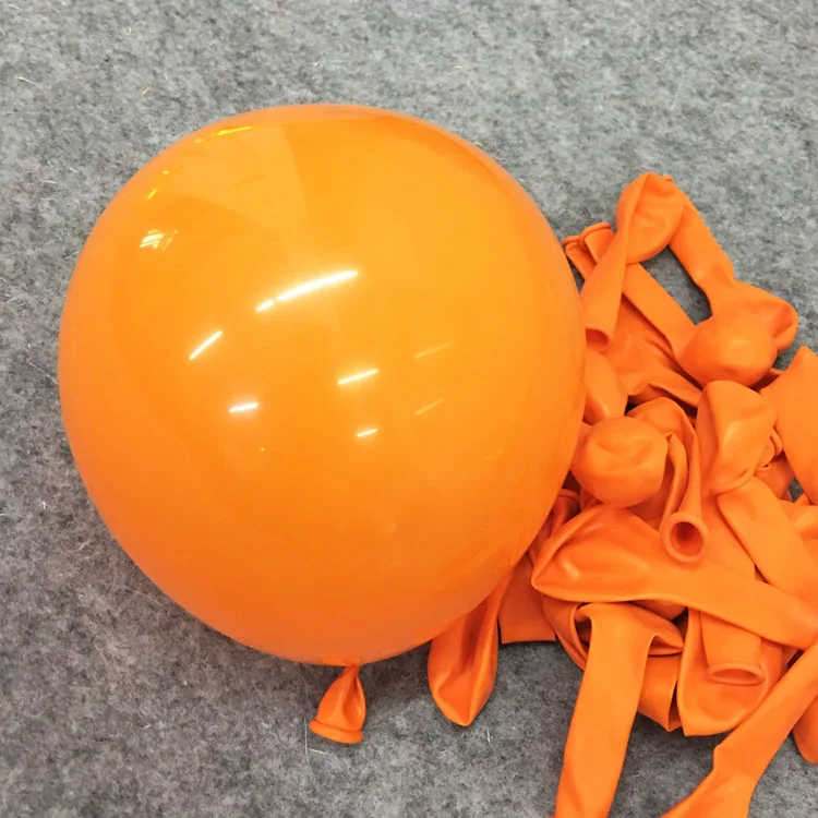 Orange 10 шт., 5 дюймов, розовое золото, воздушный шар "Конфетти", латексный, макарон, баллон с днем рождения, свадебные украшения, баллон, вечерние принадлежности - Цвет: Orange