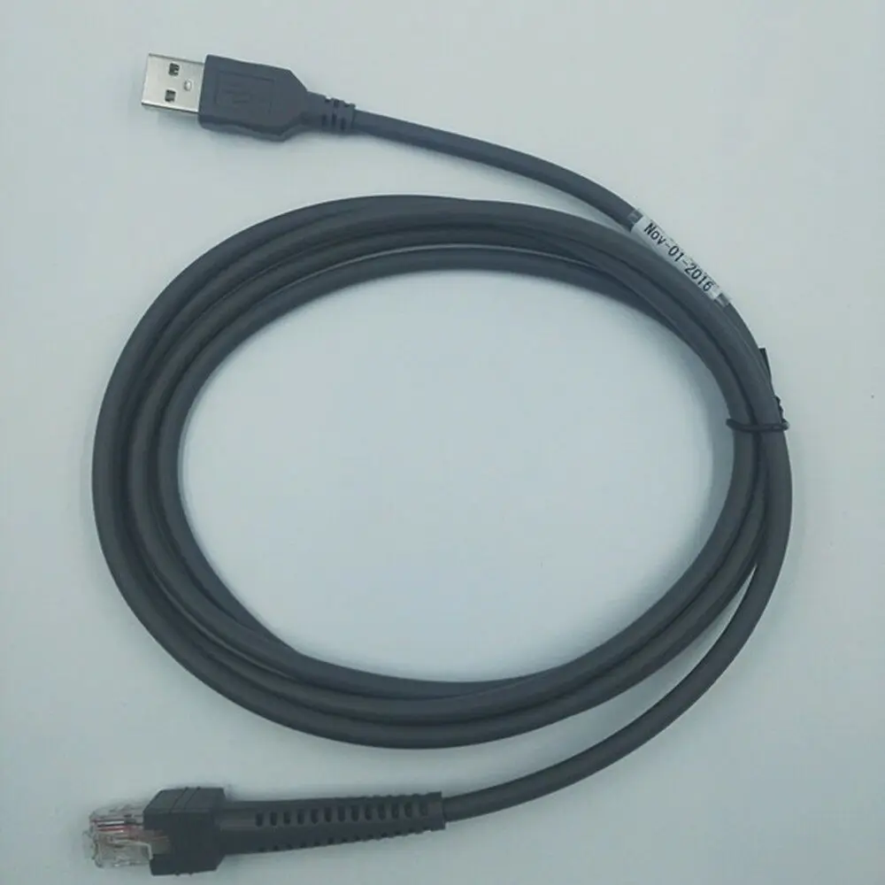 USB кабель 2 м для Motorola Symbol сканер штрих кода LS1203 LS2208 LS4208 CBA U01 S07ZAR CB0578|Компьютерные