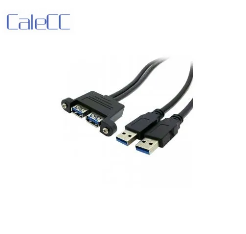 Удлинительный кабель с разъемом USB 3 0 Папа мама отверстиями для крепления на