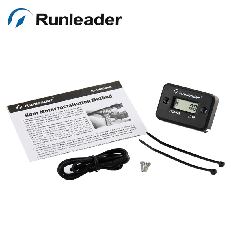 Бесплатная доставка Цифровой Индуктивный часомер для Снегоход Мотоцикл chipper