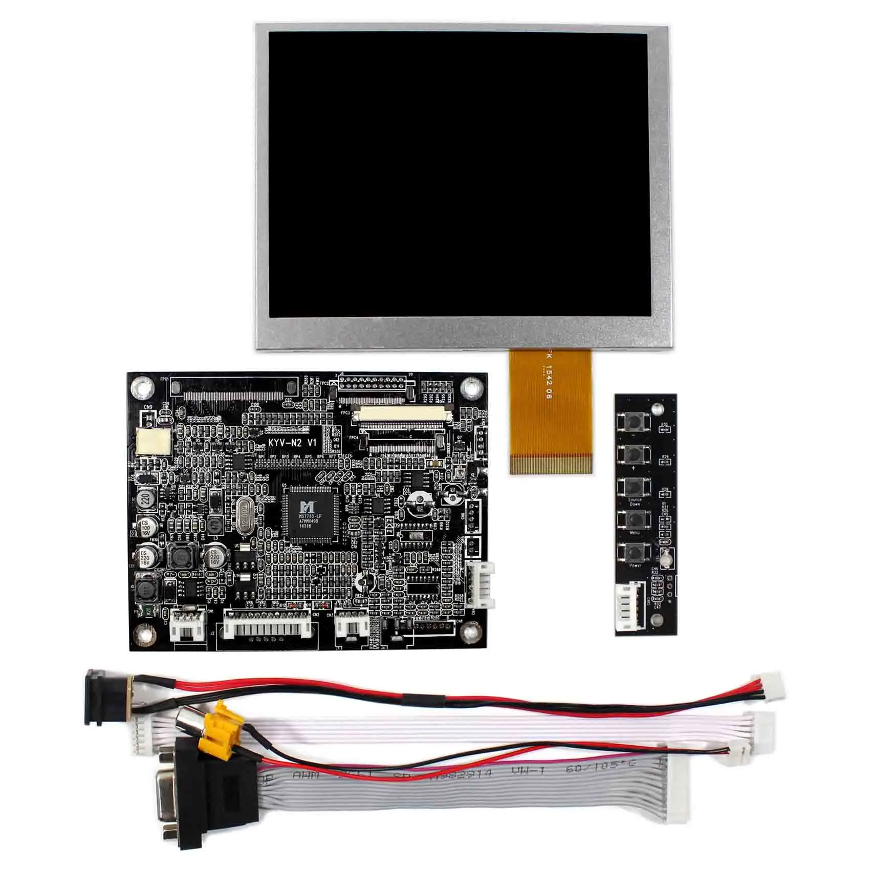 Плата контроллера VGA AV OSD LCD + 5 6 дюйма AT056TN52V.3 640x480 | Электроника