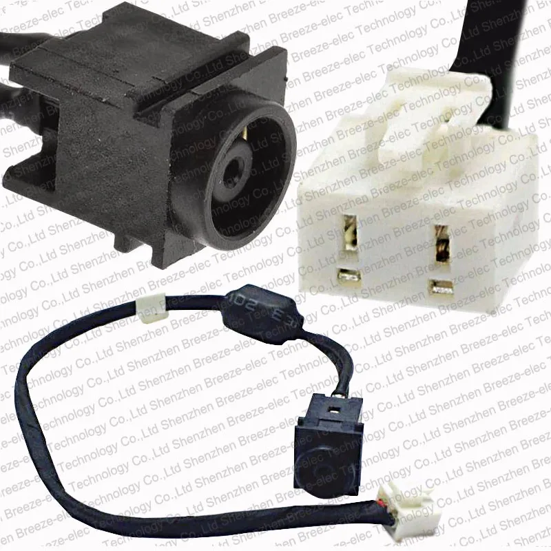5 pieces/lot ORIGINAL NEW LAPTOP AC DC POWER JACK SOCKET CABLE Connector wire for SONY VAIO VGN-N38E VGN N VGNN 073-0001-2492_A |