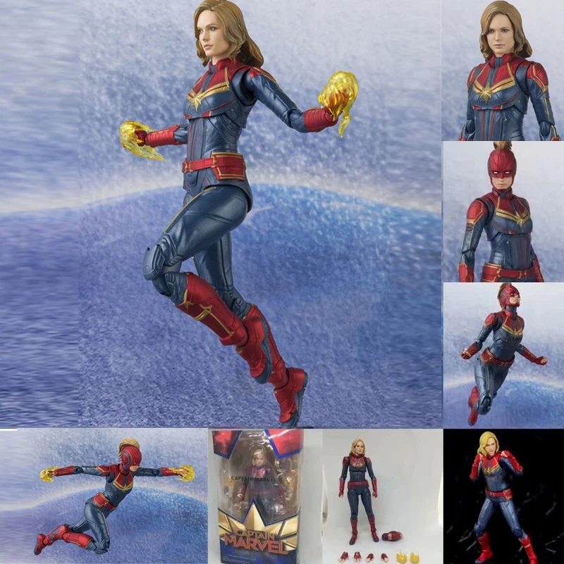 Фильм Мстители 4 эндшпиль Marvel SHF танос Черная Вдова Тор Капитан Марвел Человек-муравей фигурка модель игрушки подарок
