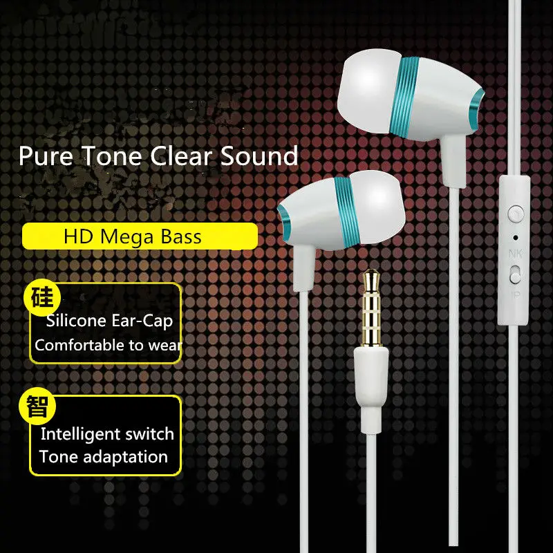 Высокое Качество Наушники Специально Для teXet iX-мини MobliePhone HD Mic Гарнитура Вкладыши