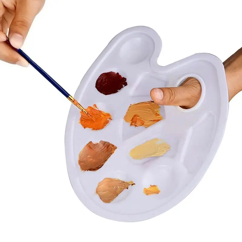 1X традиционная овальная смешивающая художественная альтернатива цветная