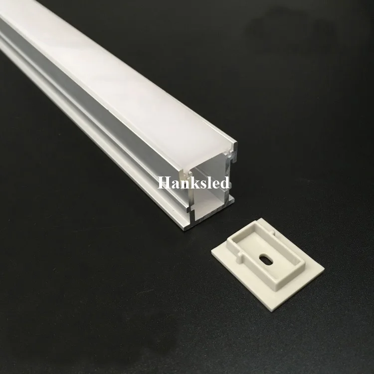 20 шт./лот 1 м дорожный алюминиевый профиль для пола | Освещение