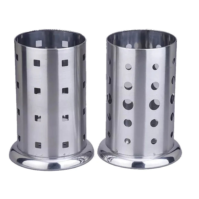 1 шт. S/стальная трубка для палочек посуда стеллаж хранения сушилка лопатка ложка