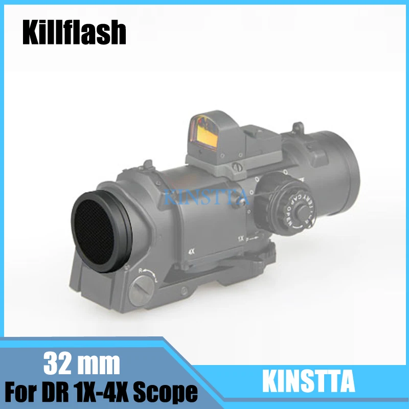 KINSTTA Killflash/Kill flash 32 мм для JJ Airsoft DR 1X 4X Scope Black Color|kill flash|flash killscope killflash |