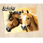 Набор 3d крючков с защелкой, коврик с принтом, напольный коврик, декоративный коврик