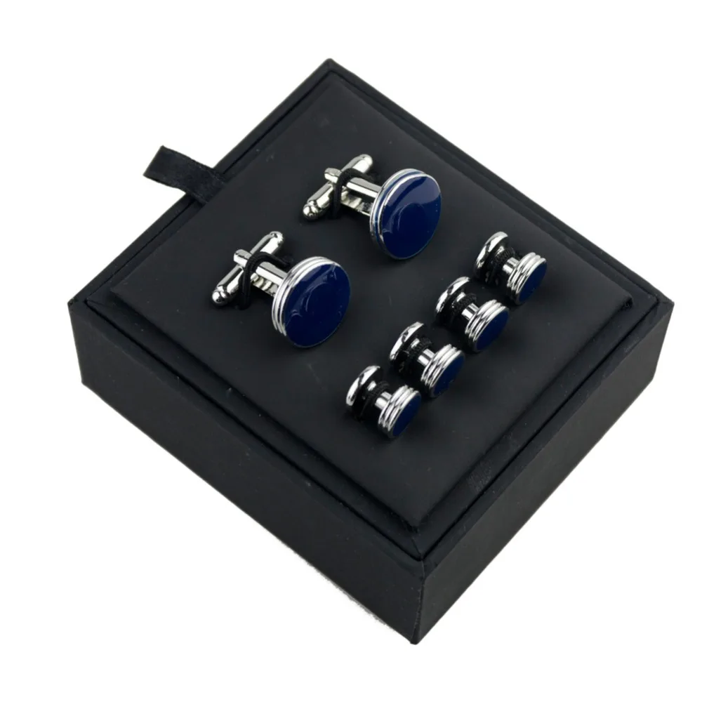 6 шт./компл. мужские модные роскошные запонки для смокинга на манжет набор мужчин