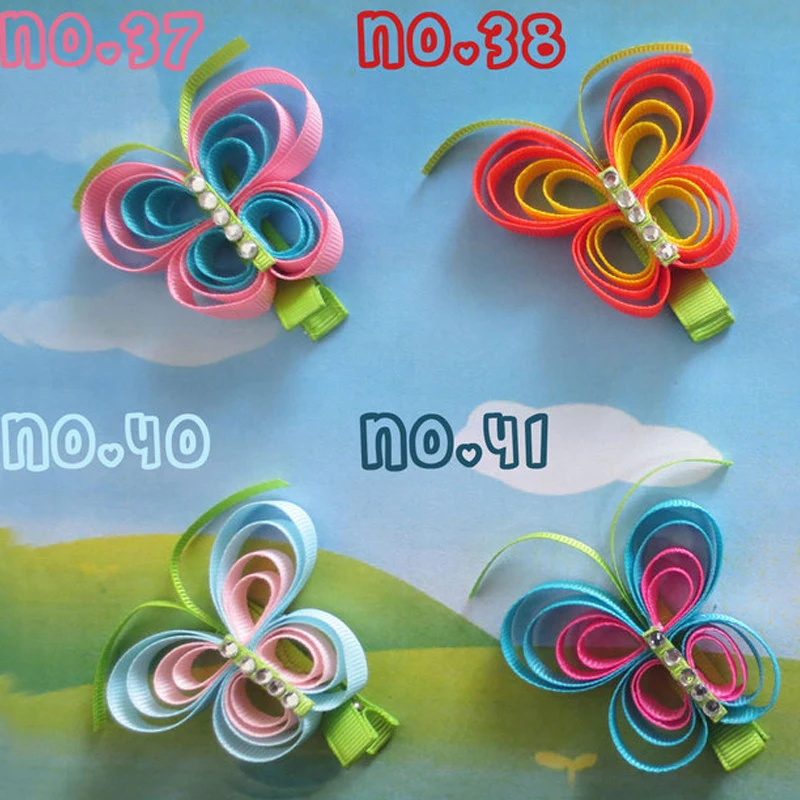 36 шт./набор с красивым рисунком животными для детей Лидер продаж Сова/краб волос