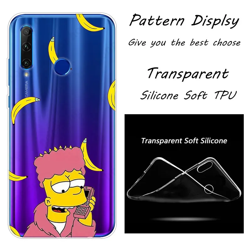 008 Горячий Los Simpsons Мягкий силиконовый чехол для телефона huawei Honor 20 20i 10 9 8 Lite 8X 8C 8A 8S 7S 7A Pro View 20 Модный чехол - Цвет: 008