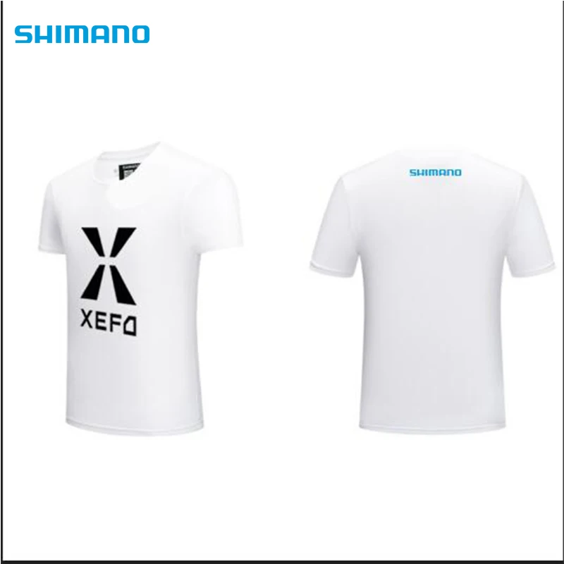Shimano Футболка С рыболовным принтом Лето Рыбалка Jersrys для мужчин верхняя одежда
