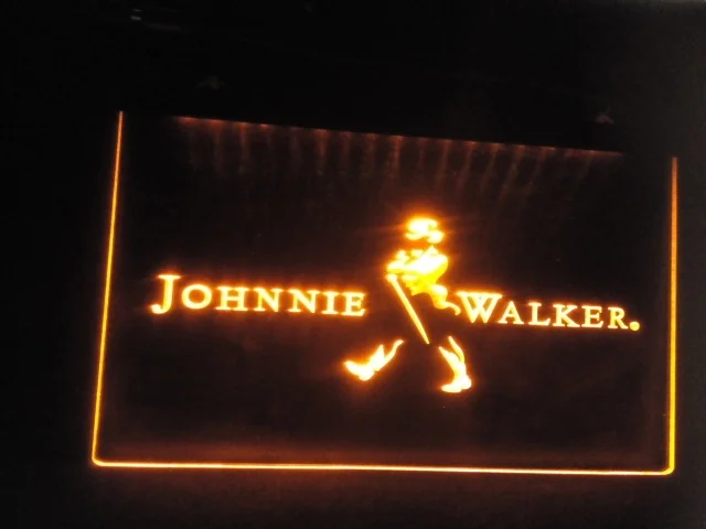 B22 Johnnie Walker виски винный бар светодиодный неоновый светильник знаки | Дом и сад