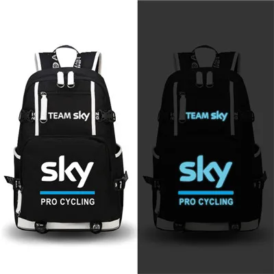Высокое качество Team Sky Pro Cycle Светящийся рюкзак с принтом военный рюкзак большой емкости дорожные сумки холщовые школьные сумки - Цвет: 3