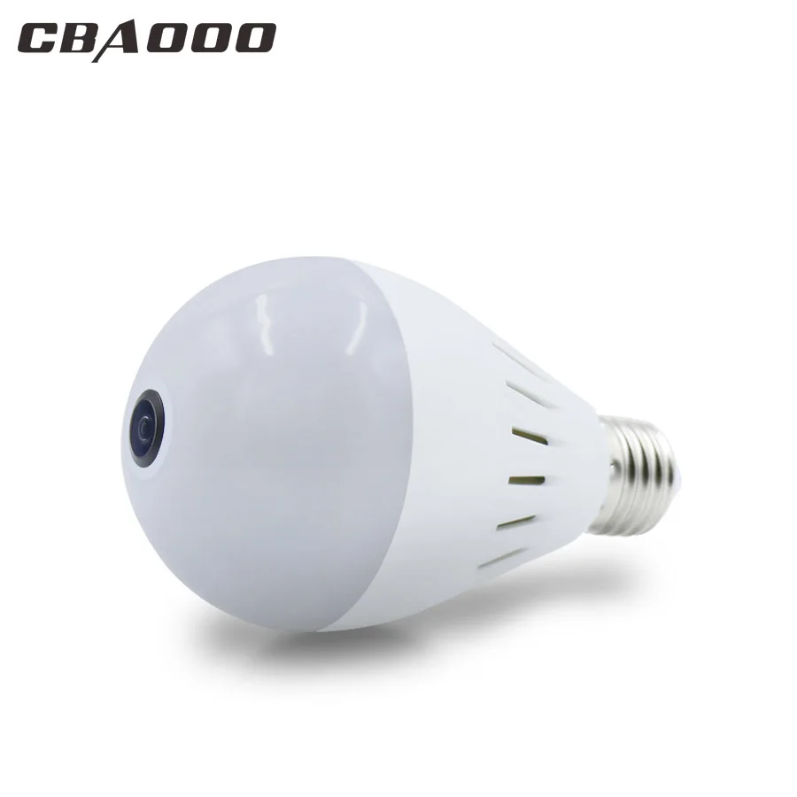 CBAOOO V380S IP камера WiFi 360 градусов безопасности беспроводная камера 1080P умный дом панорамная камера наблюдения светильник