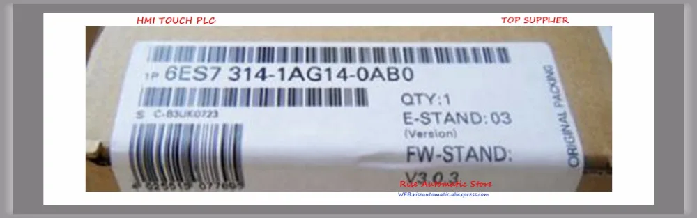 Оригинальный 6ES7314 1AG14 0AB0 6ES7158 3AD10S7 300 CPU 6ES7 314 с интерфейсом мпай 6ES73141AG140AB0 24V DC 128