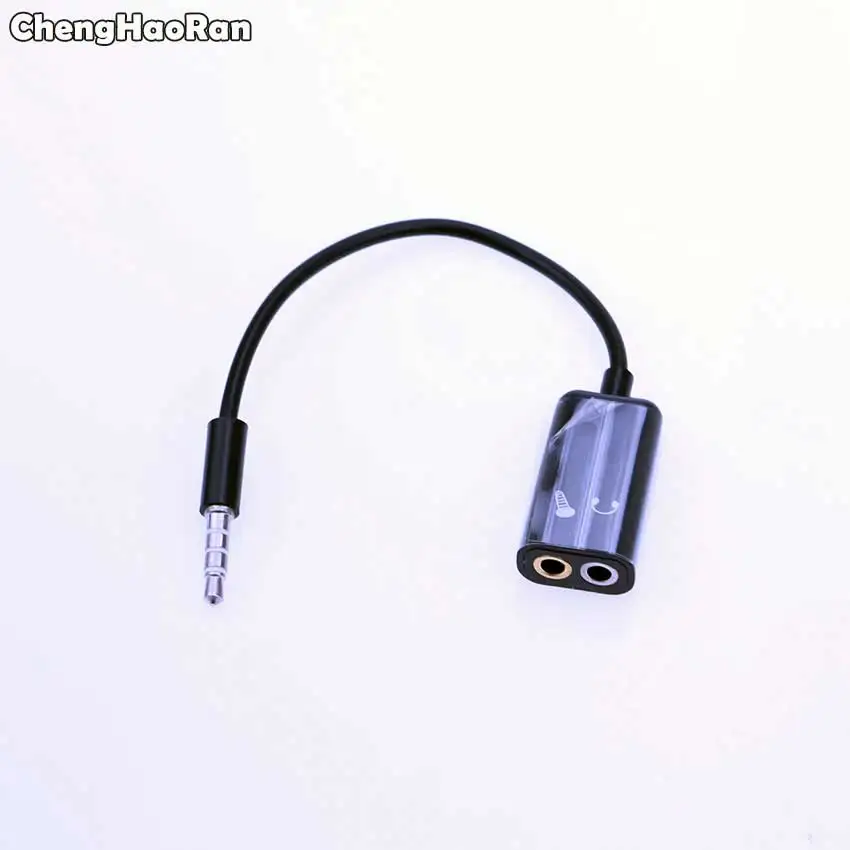ChengHaoRan 1 Male to 2 Female 3 5 Jack Aux аудио кабель для наушников микрофон сплиттер iPhone 5S 6 6S 7 plus