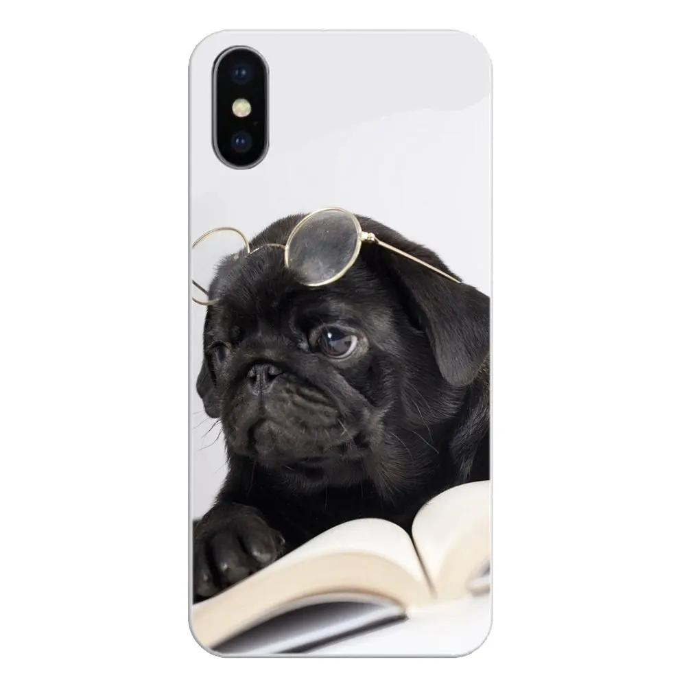 Силиконовый чехол для телефона huawei P20 Lite Nova 2i 3i 3 GR3 Y6 Pro Y7 Y8 Y9 Prime 2018 2019 милая собака