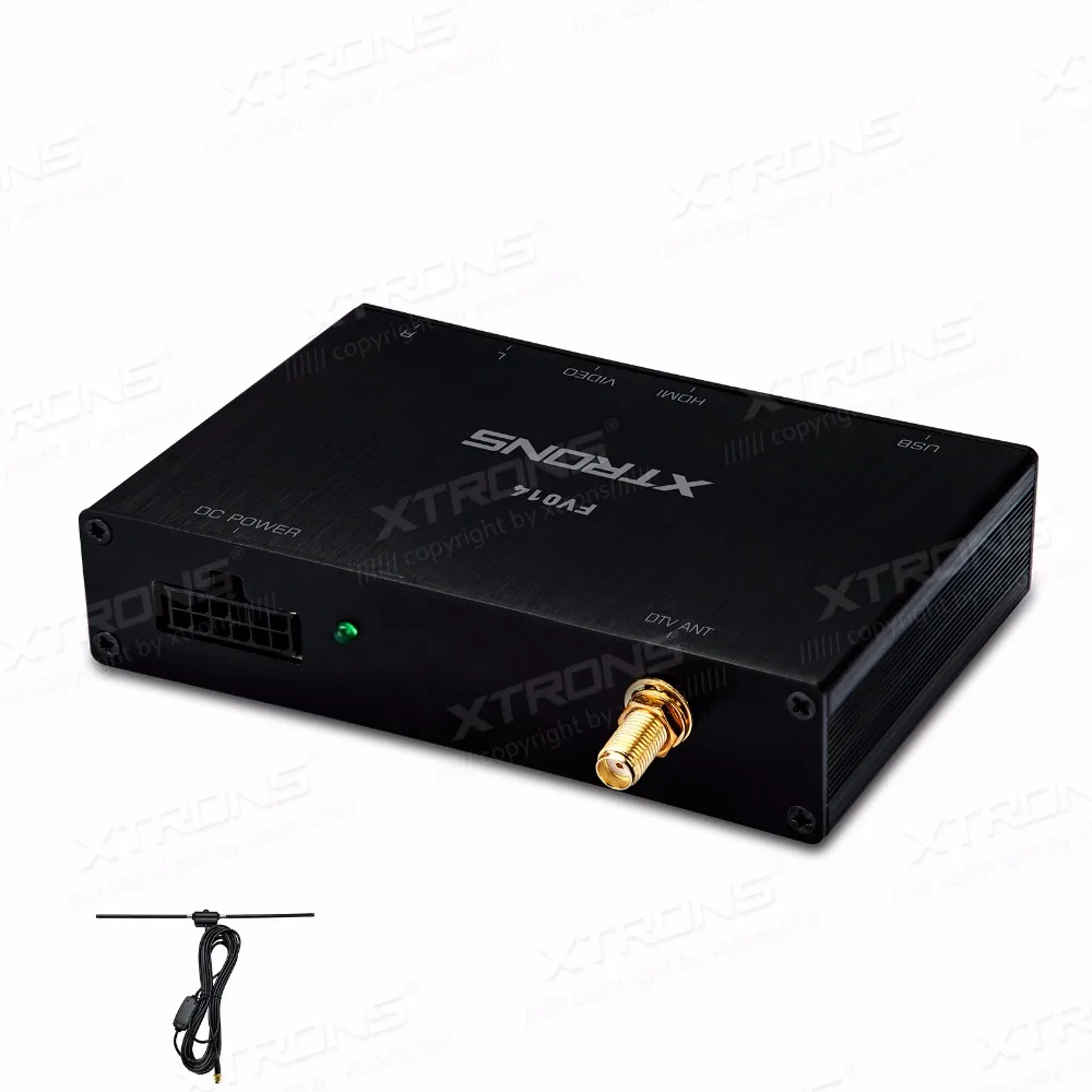 XTRONS FV014/Автомобильный цифровой DVB T/T2 Freeview ТВ тюнер/тройной