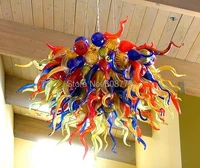 special design murano art lighting multi colored glass chandelier