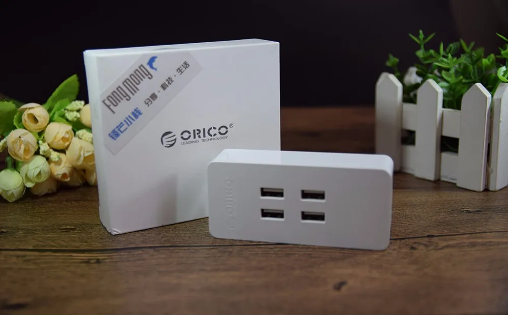 ORICO 4 порта USB зарядное устройство Мини Смарт быстрое зарядное устройство Макс выход 20 Вт настольное зарядное устройство для iPhone Xiaomi huawei