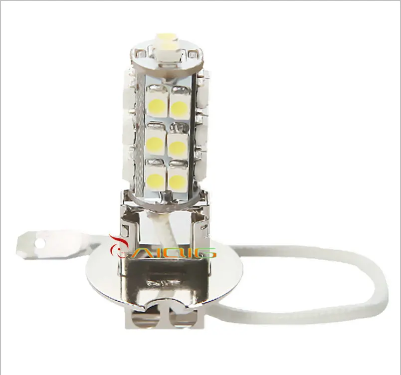 Белые противотуманные светодиодные лампы H3 26 SMD для парковочного сигнала