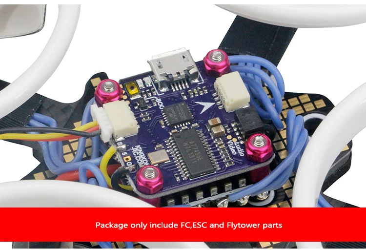 LDARC KK Flytower F3+ OSD управление полетом V2 4в1 ESC 12A 20x20 мм для внутреннего бесщеточного FPV Racer RC вертолет беспилотный Квадрокоптер