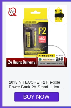 Бренд Nitecore D4 Digi зарядное устройство lcd интеллектуальная схема глобальная страховка Li-Ion 18650 14500 16340 26650 зарядное устройство