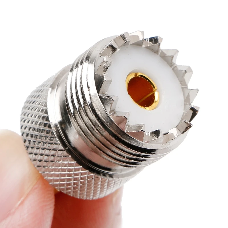 

Hot Sale UHF SO-239 SO239 Female to SMA Male Plug Connector Coaxial Adapter