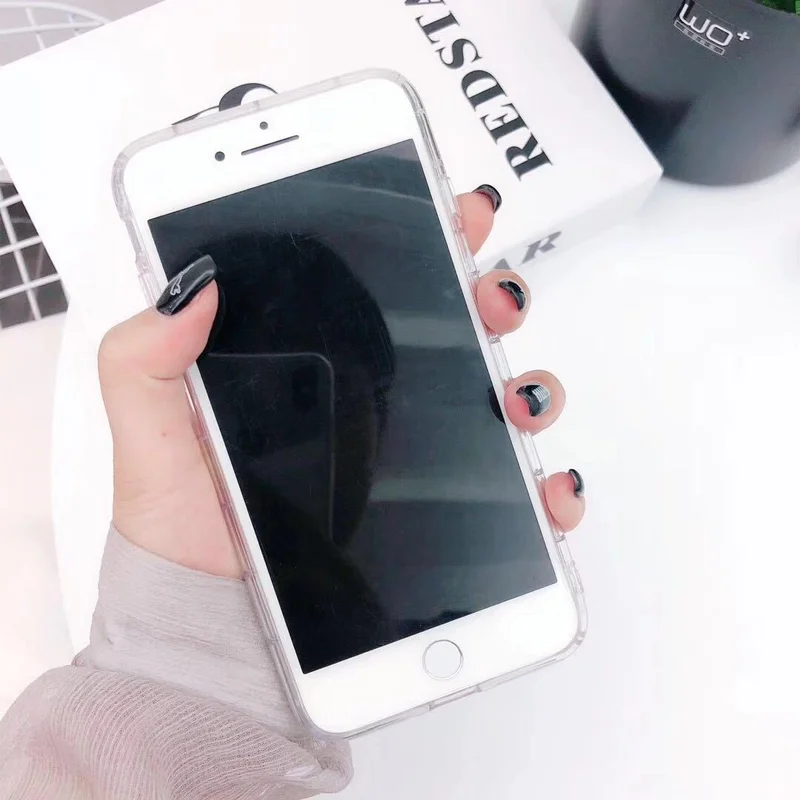 Love Heart Quicksand Transparent Phone Case for IPhone X 6 XS 6S 7 8 XR MAX Silicone Plus |