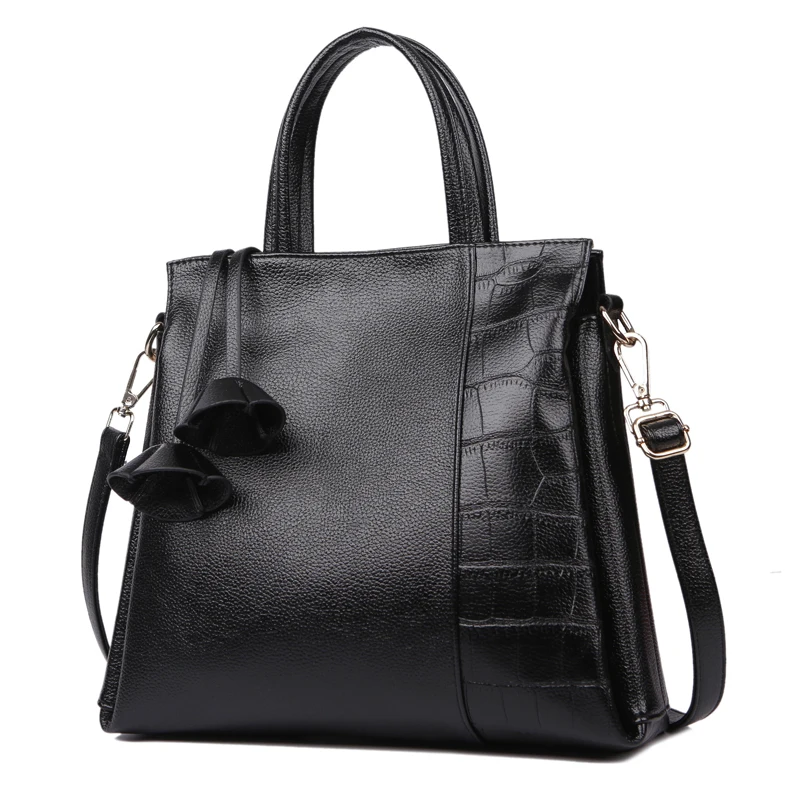 Сумка Joker A82 женская из мягкой кожи сумочка контрастной новой вместимости для