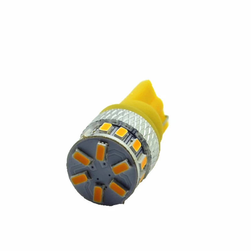 4 шт. T10 W5W светодиодный светильник для салона автомобиля 18 SMD габаритный фонарь 12В